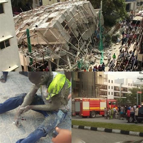 Building collapse banana island lagos - Apr 13, 2023 · The Lagos State Government said there has been no confirmed fatality in the Banana Island building collapse as of Thursday. The seven-floor building under construction collapsed on Wednesday evening. 